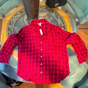 Victoria Secret Christmas PJs. 100% cotton.